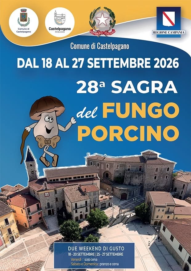 Locandina di 28ª SAGRA del FUNGO PORCINO