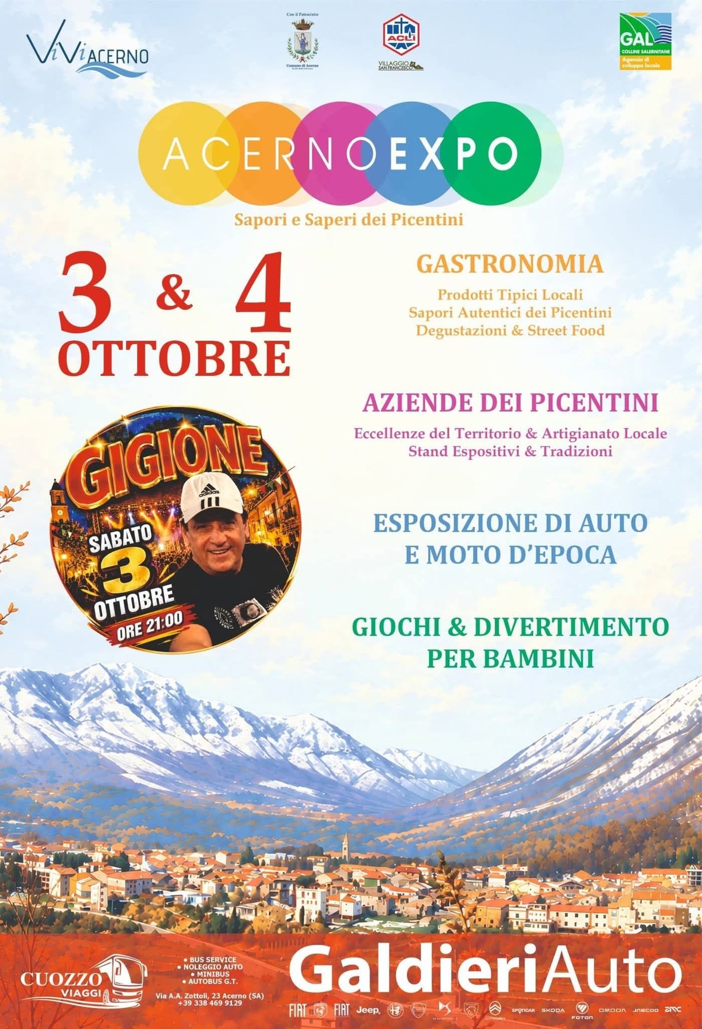 Locandina di ACERNOEXPO - Sapori e Saperi dei Picentini