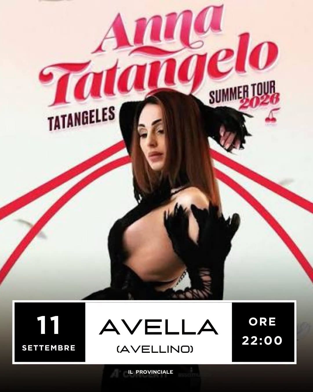 Locandina di Anna Tatangelo - Summer Tour 2026