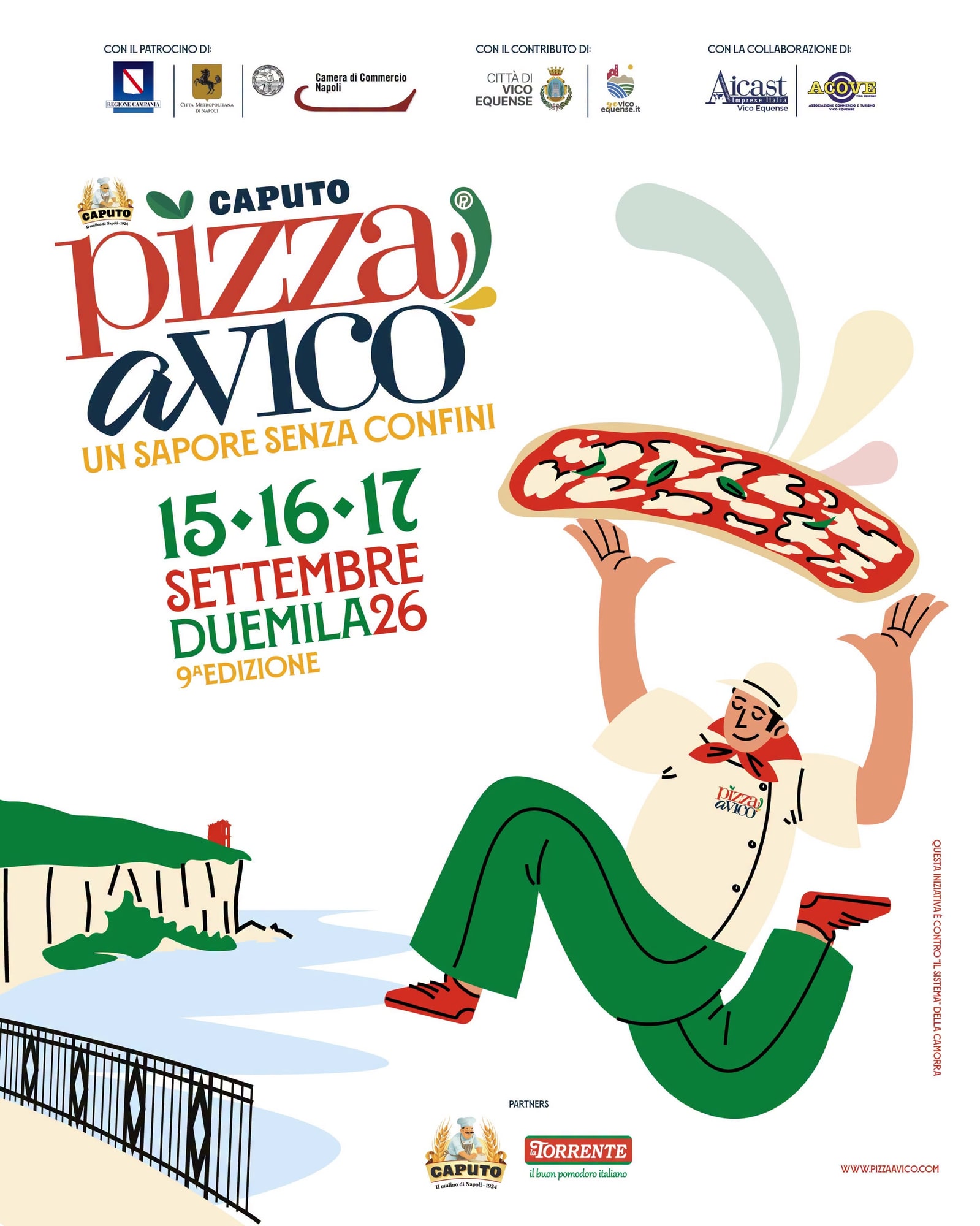 Locandina di Caputo Pizza a Vico - Un sapore senza confini