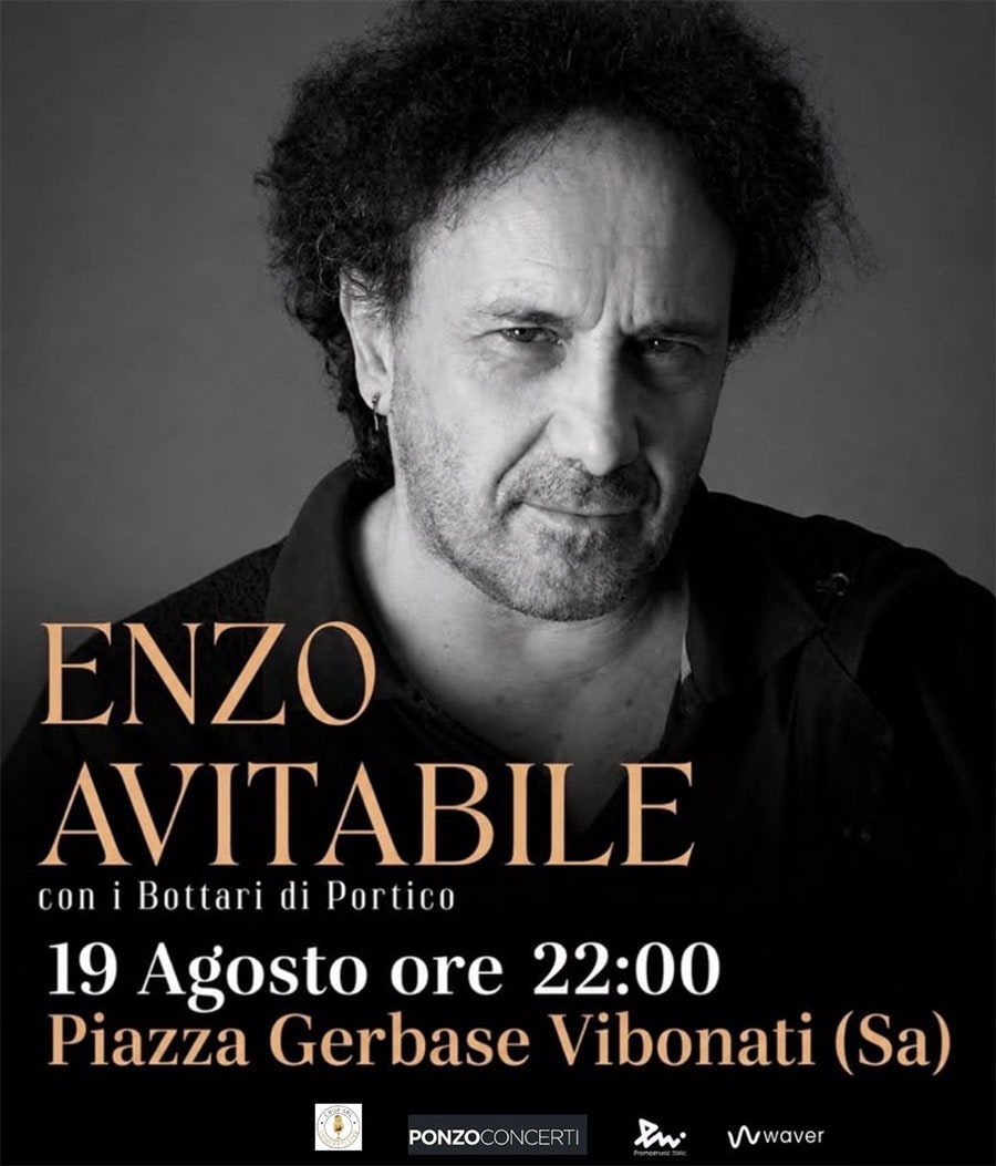 Locandina di ENZO AVITABILE con i Bottari di Portico