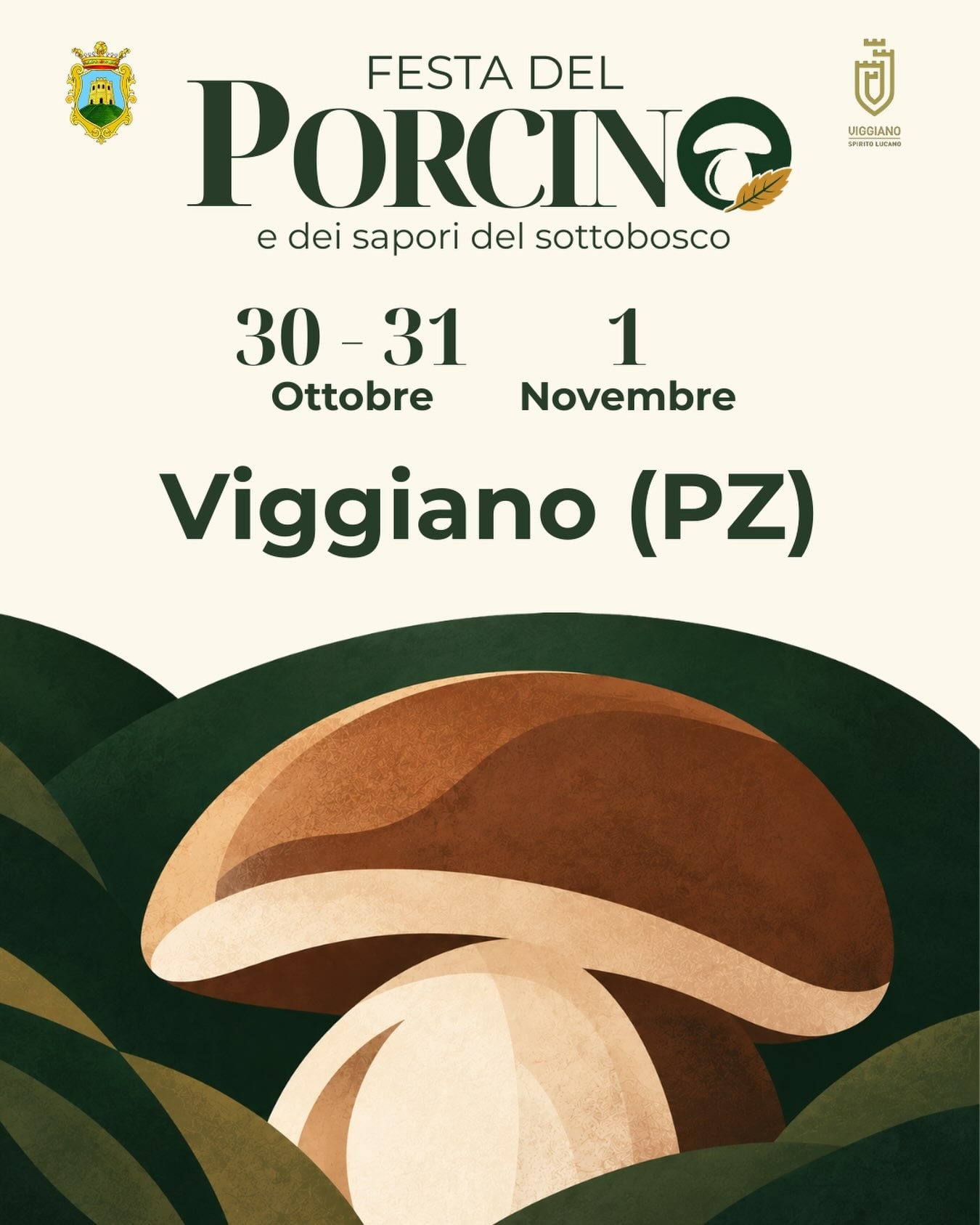 Locandina di Festa del Porcino e dei sapori del sottobosco