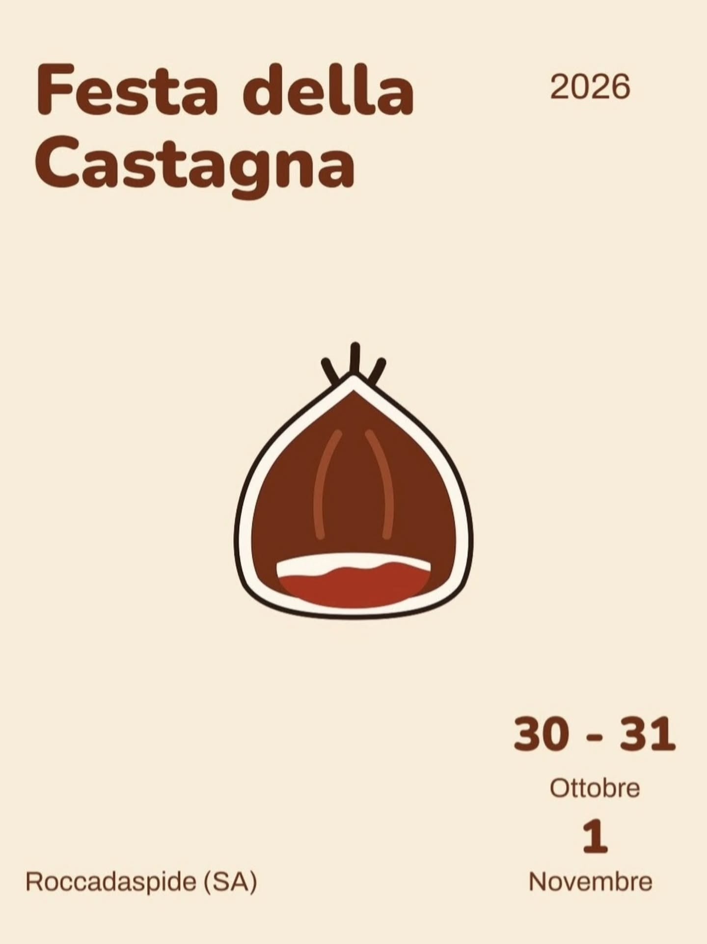 Locandina di Festa della Castagna