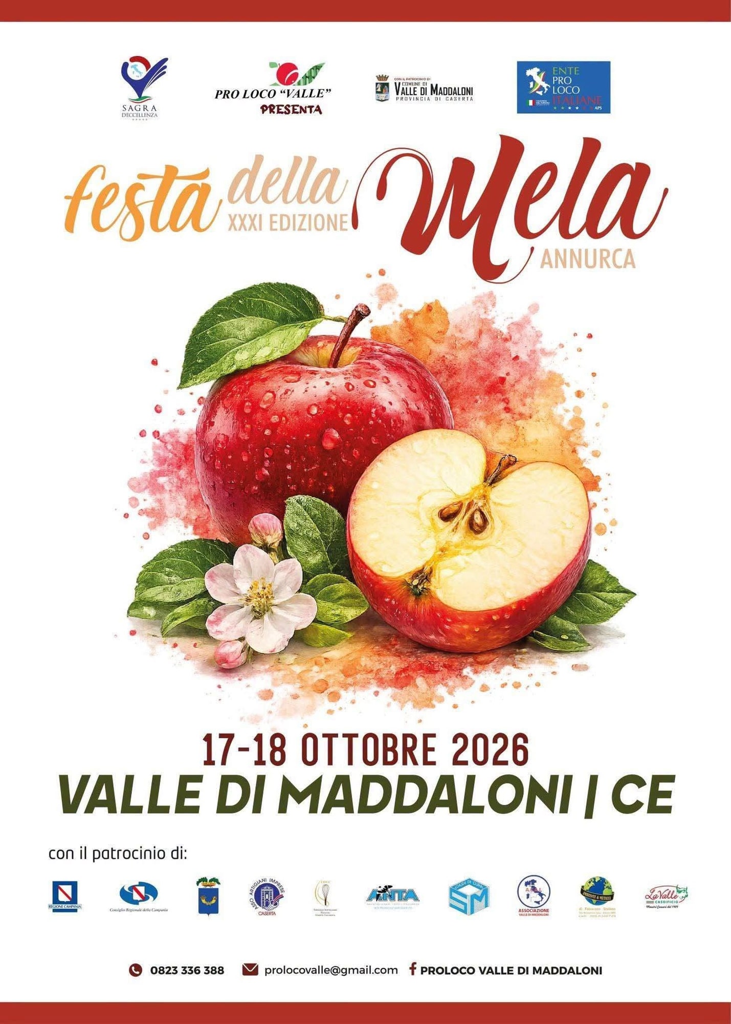 Locandina di FESTA DELLA MELA ANNURCA XXXI EDIZIONE