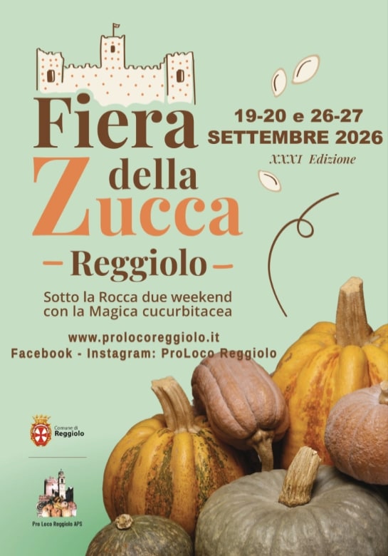 Locandina di Fiera della Zucca - Reggiolo - XXXI Edizione
