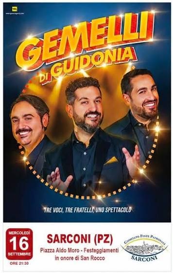 Locandina di Gemelli di Guidonia - Tre voci, tre fratelli, uno spettacolo