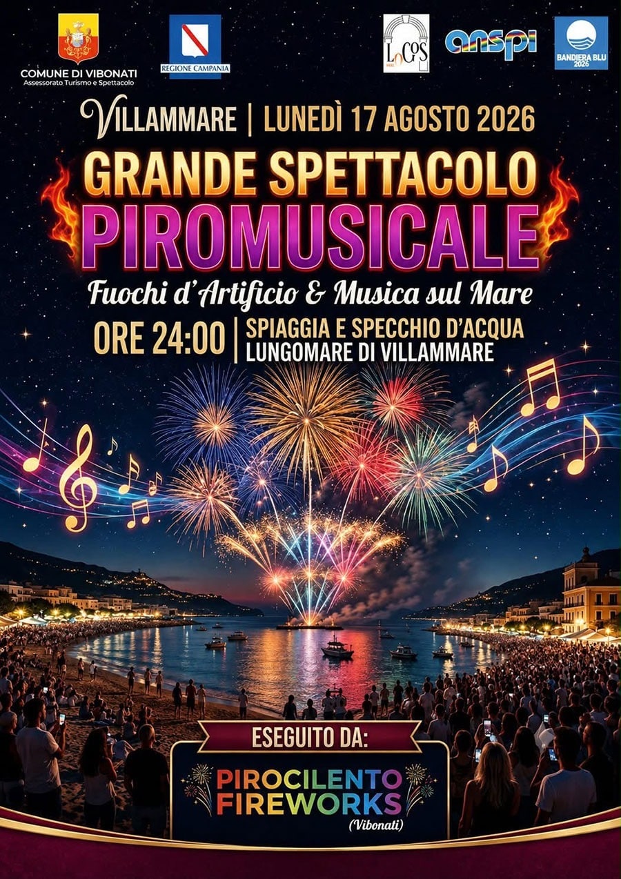 Locandina di GRANDE SPETTACOLO PIROMUSICALE