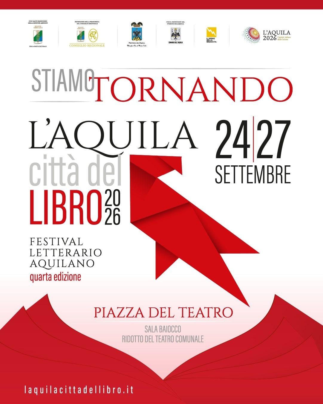 Locandina di L'Aquila Città del Libro 2026