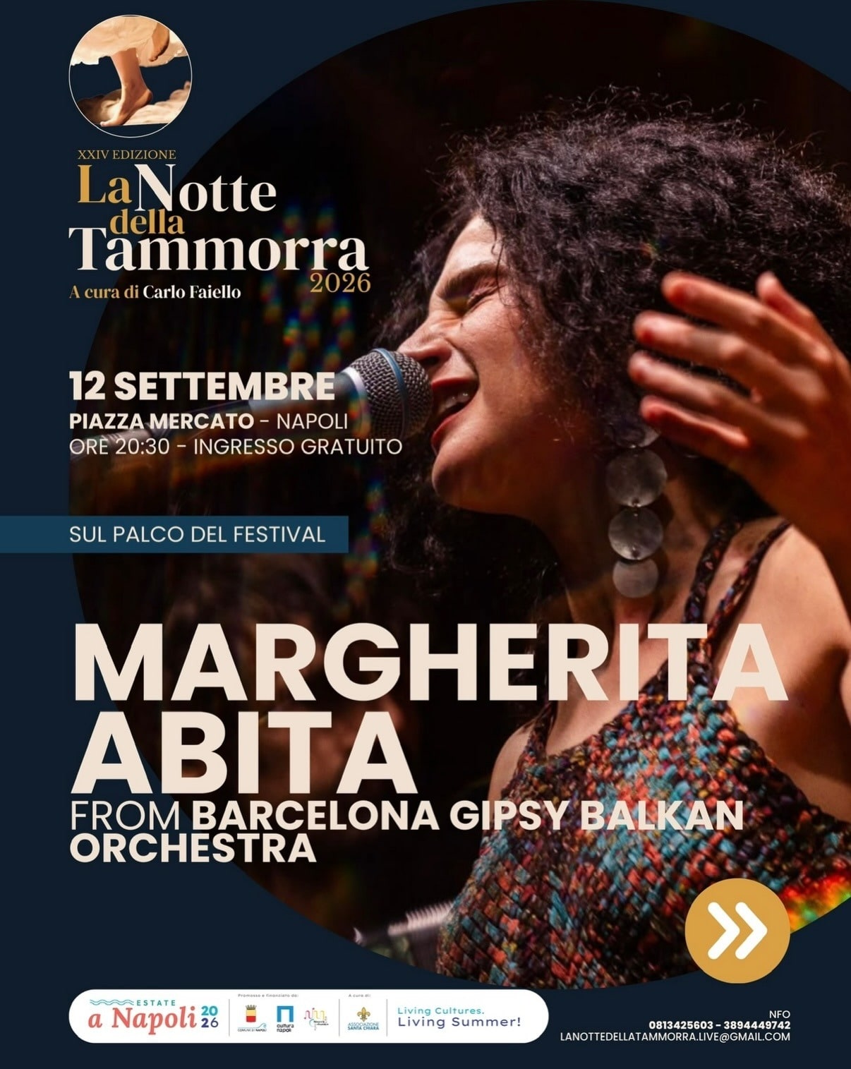 Locandina di Margherita Abita from Barcelona Gipsy Balkan Orchestra