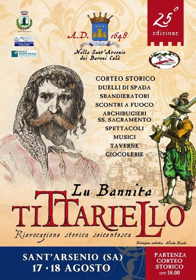 Locandina di Lu Bannita Tittariello - Rievocazione storica seicentesca