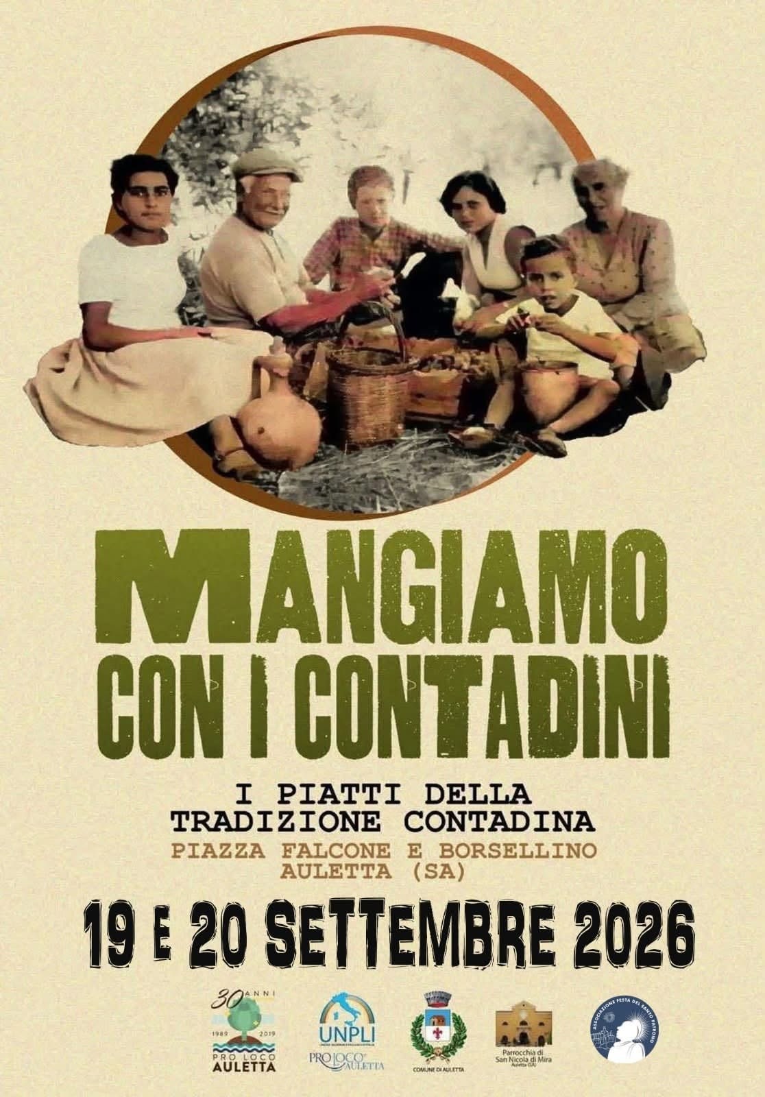 Locandina di MANGIAMO CON I CONTADINI