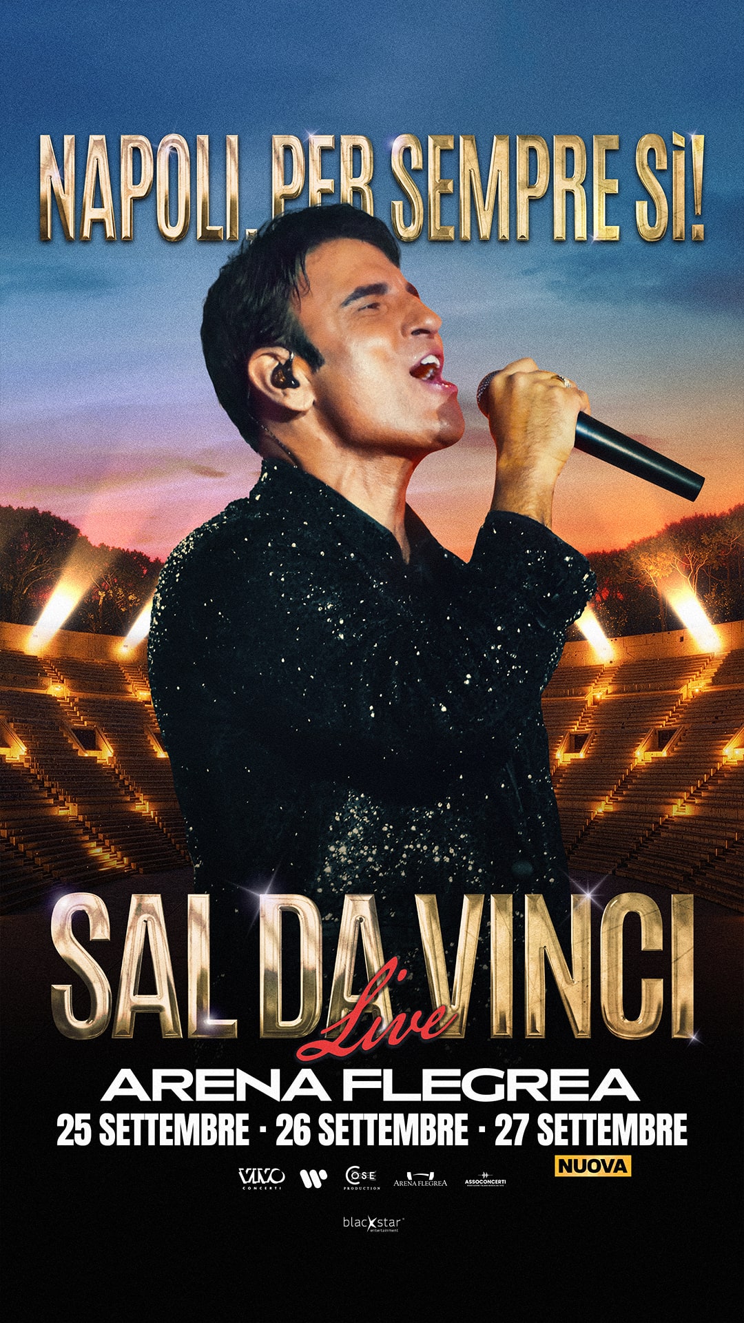 Locandina di NAPOLI PER SEMPRE SÌ! SAL DA VINCI Live
