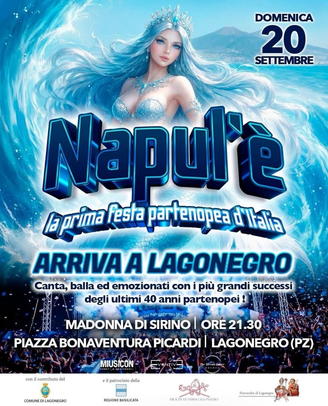 Locandina di Napul'è - la prima festa partenopea d'Italia
