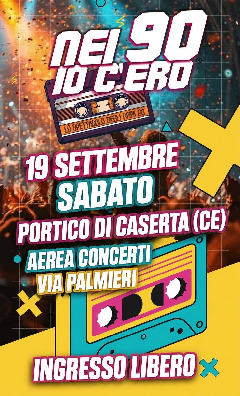 Locandina di NEI 90 IO C'ERO