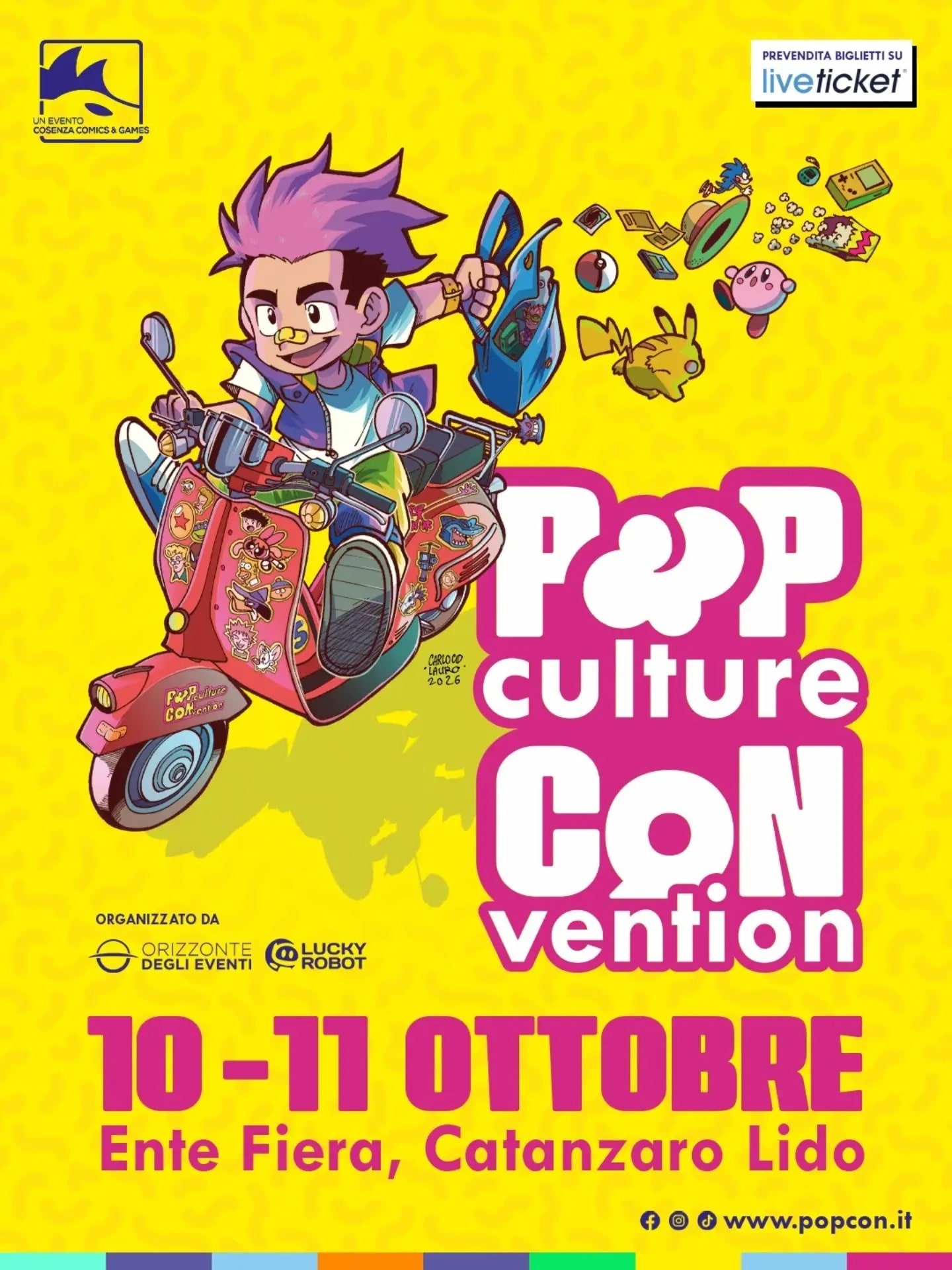 Locandina di POP culture CON vention