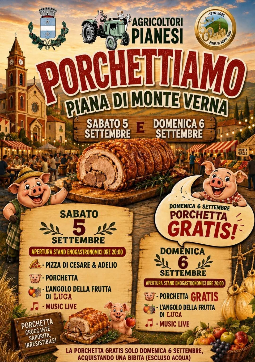 Locandina di PORCHETTIAMO