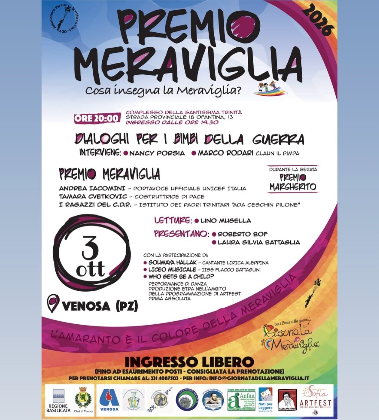 Locandina di PREMIO MERAVIGLIA