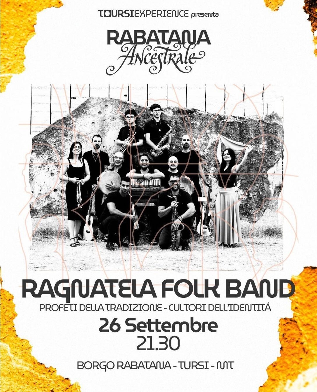 Locandina di Ragnatela Folk Band