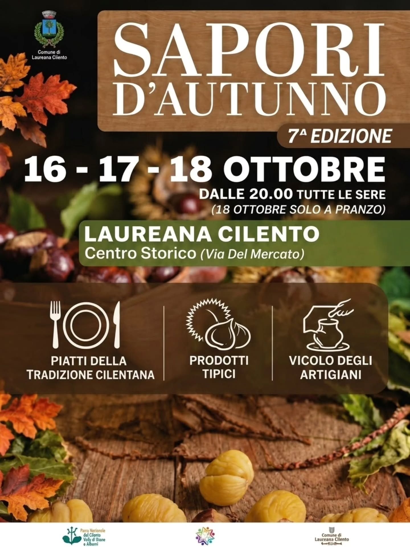 Locandina di SAPORI D'AUTUNNO 7^ EDIZIONE