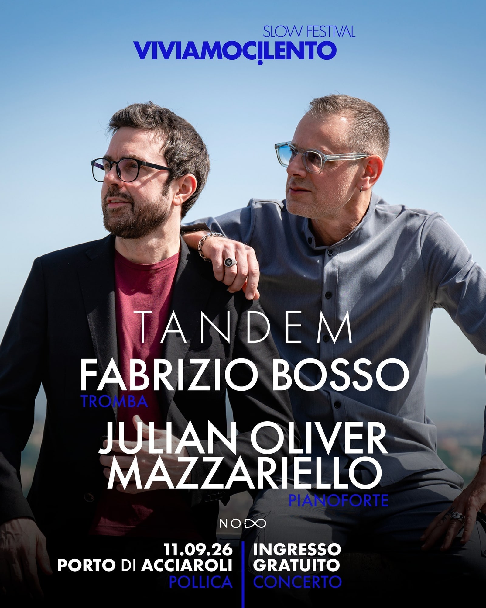 Locandina di TANDEM - Fabrizio Bosso e Julian Oliver Mazzariello