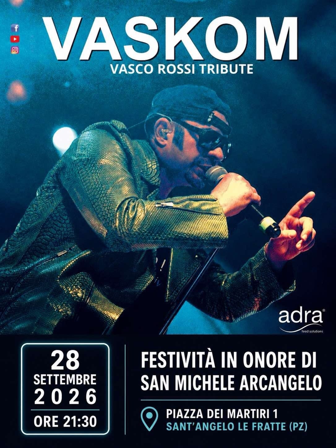 Locandina di VASKOM - Vasco Rossi Tribute