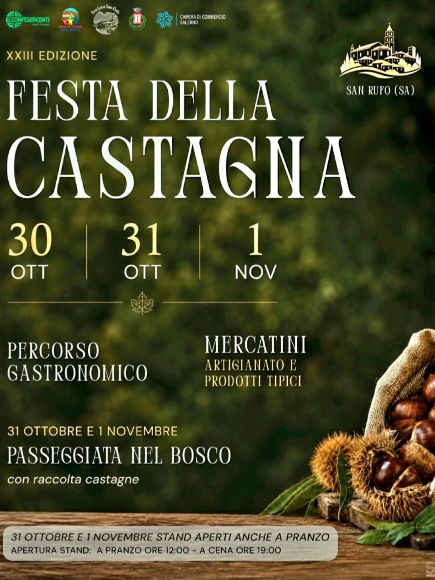 Locandina di XXIII EDIZIONE FESTA DELLA CASTAGNA