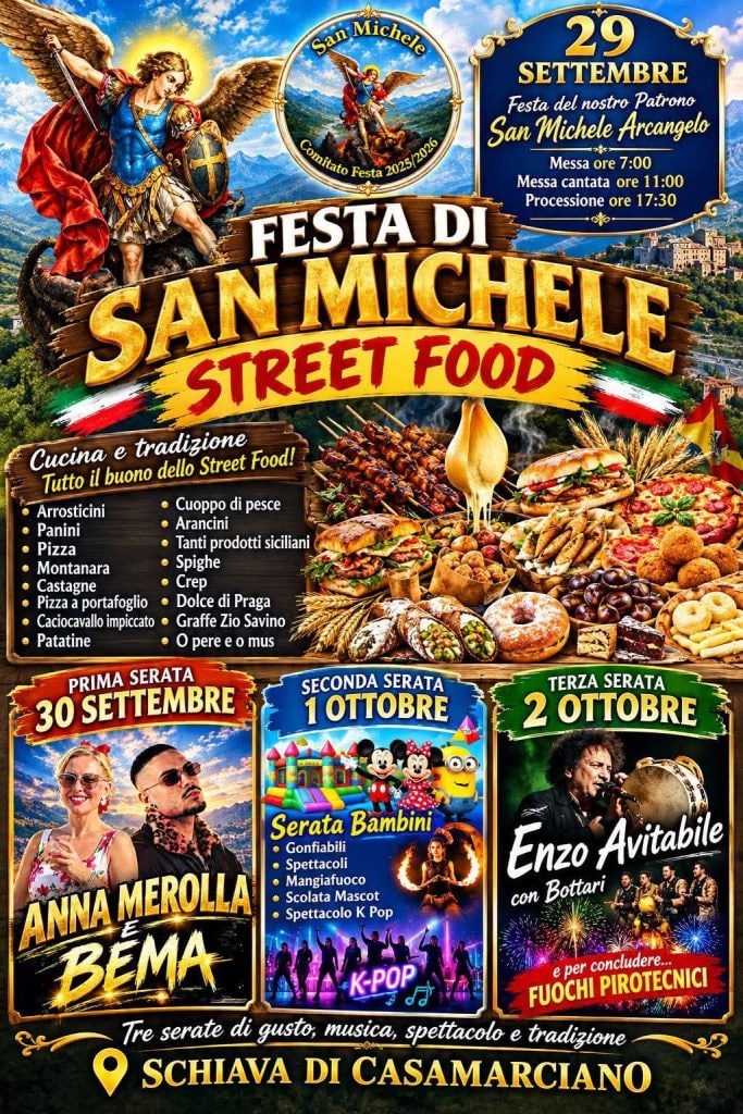 Locandina di Festa di San Michele - Street Food