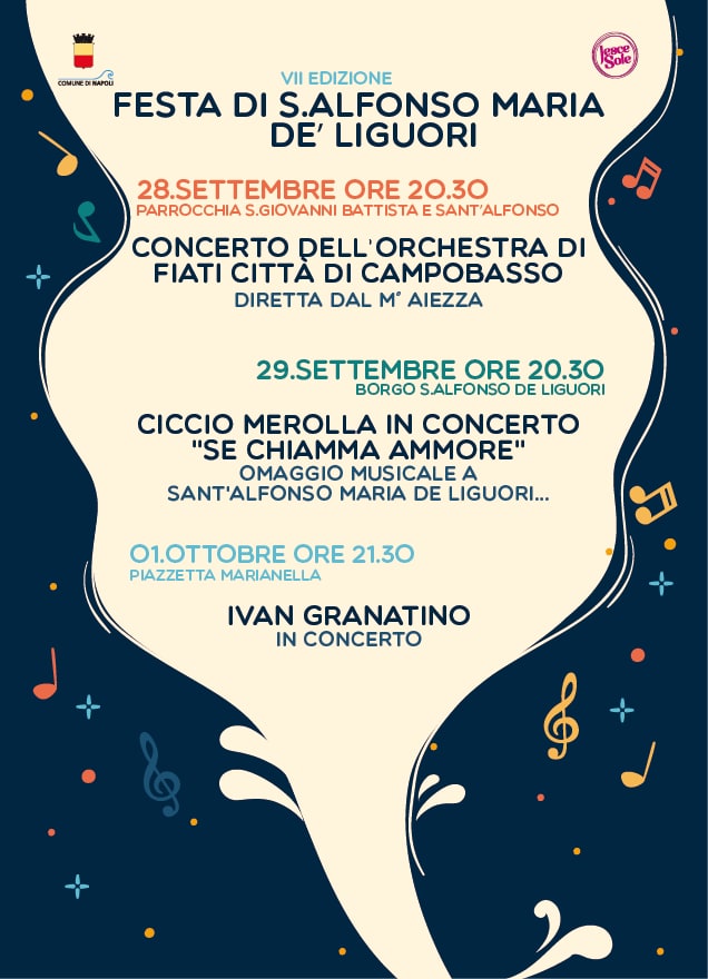 Locandina di VII EDIZIONE FESTA DI S.ALFONSO MARIA DE' LIGUORI